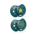 LOVI 22/894 Smoczek silikonowy dynamiczny 6-18m 2 szt Stardust green LOVI 22/894 Smoczek silikonowy dynamiczny 6-18m 2 szt Stardust green